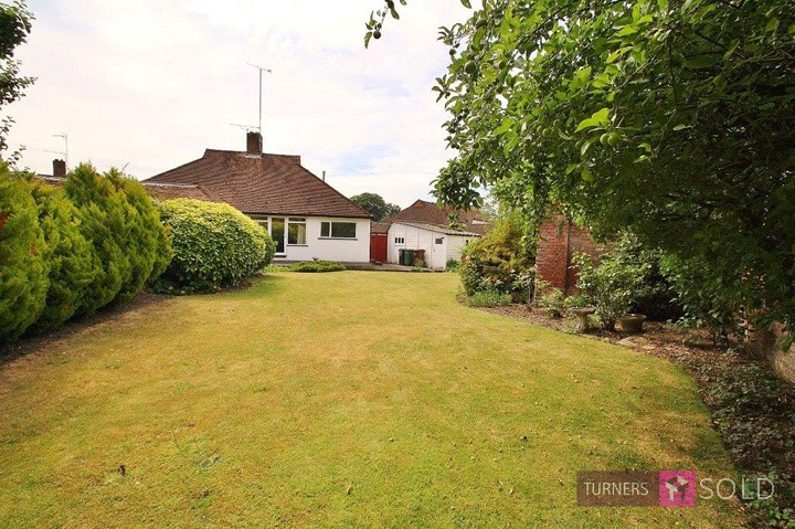 view of bungaolw from rear garden. For sale through Turners Property, Morden