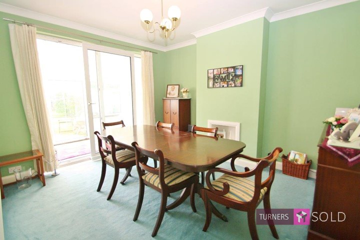 Dining Room in a house on Mossville Road, Morden sold by Turners Property