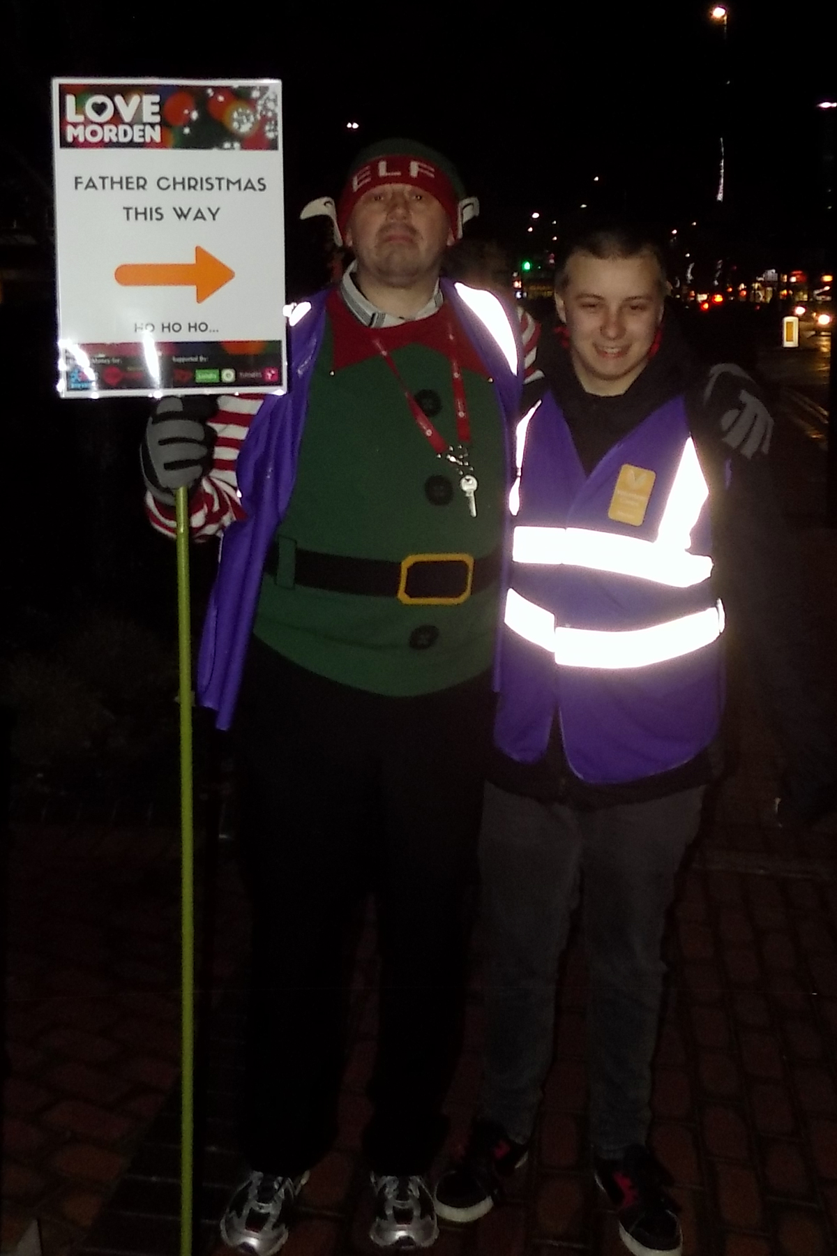 Love-Morden-Volunteer-Dressed-as-Christmas-Elf