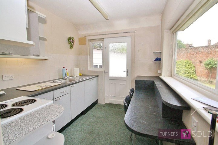 Kitchen in 2-bedroom bungalow, Portway, Epsom sold by Turners Property