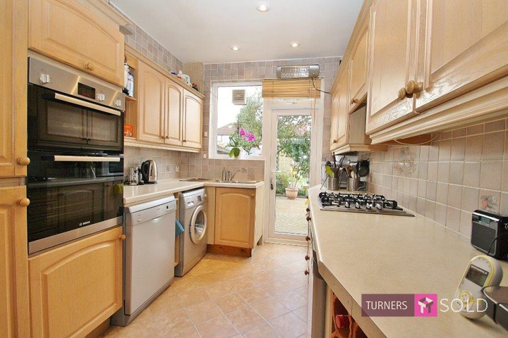 Kitchen of house for sale Hillside Close, Morden. Turners Property