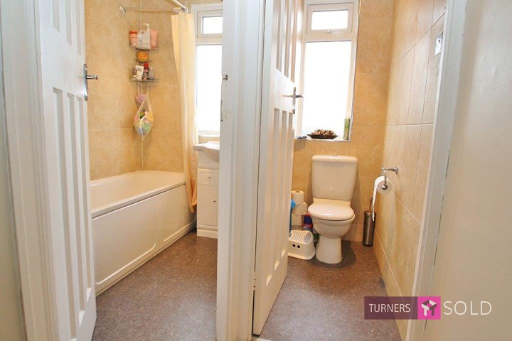 Bathroom & WC of house for sale in Hillside Close, Morden, SM4. Turners Property