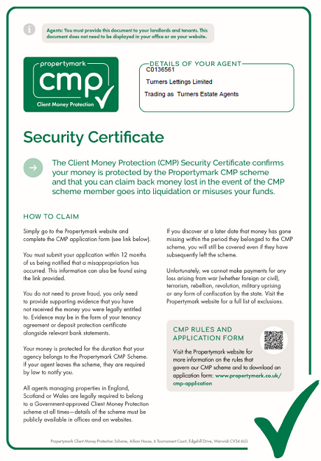 client- money protection how to claim poster