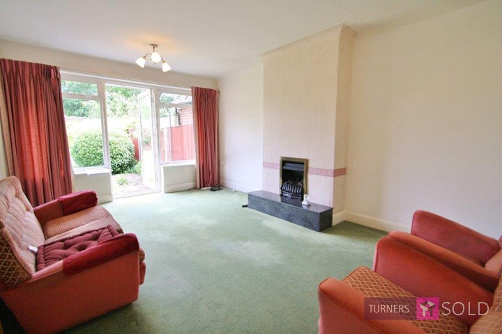 Living room of Bungalow in Portway, Epsom. Sold by Turners Property