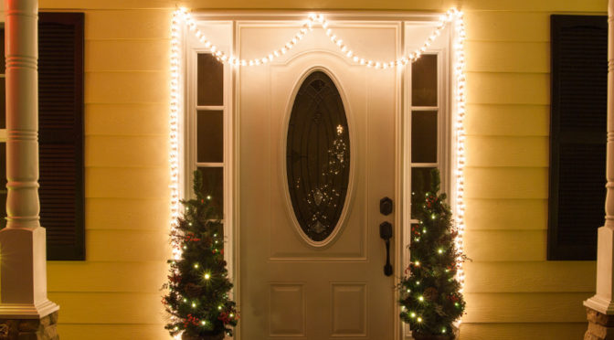 Door with Lighting
